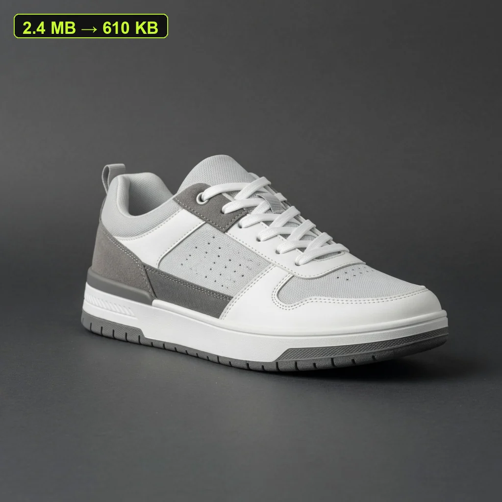 Example free product image compressor result