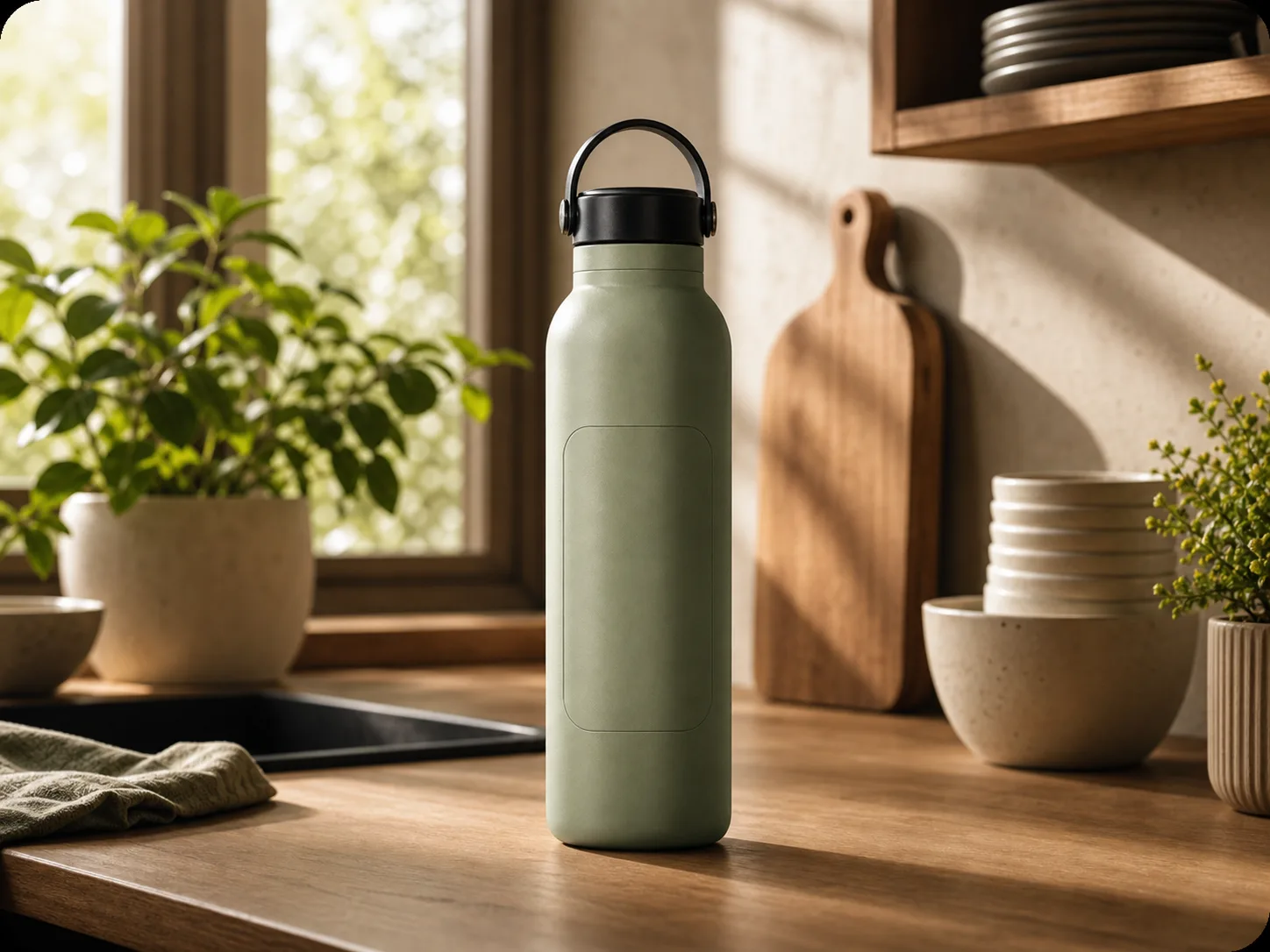 AI lifestyle product photo generator places products into contextual scenes